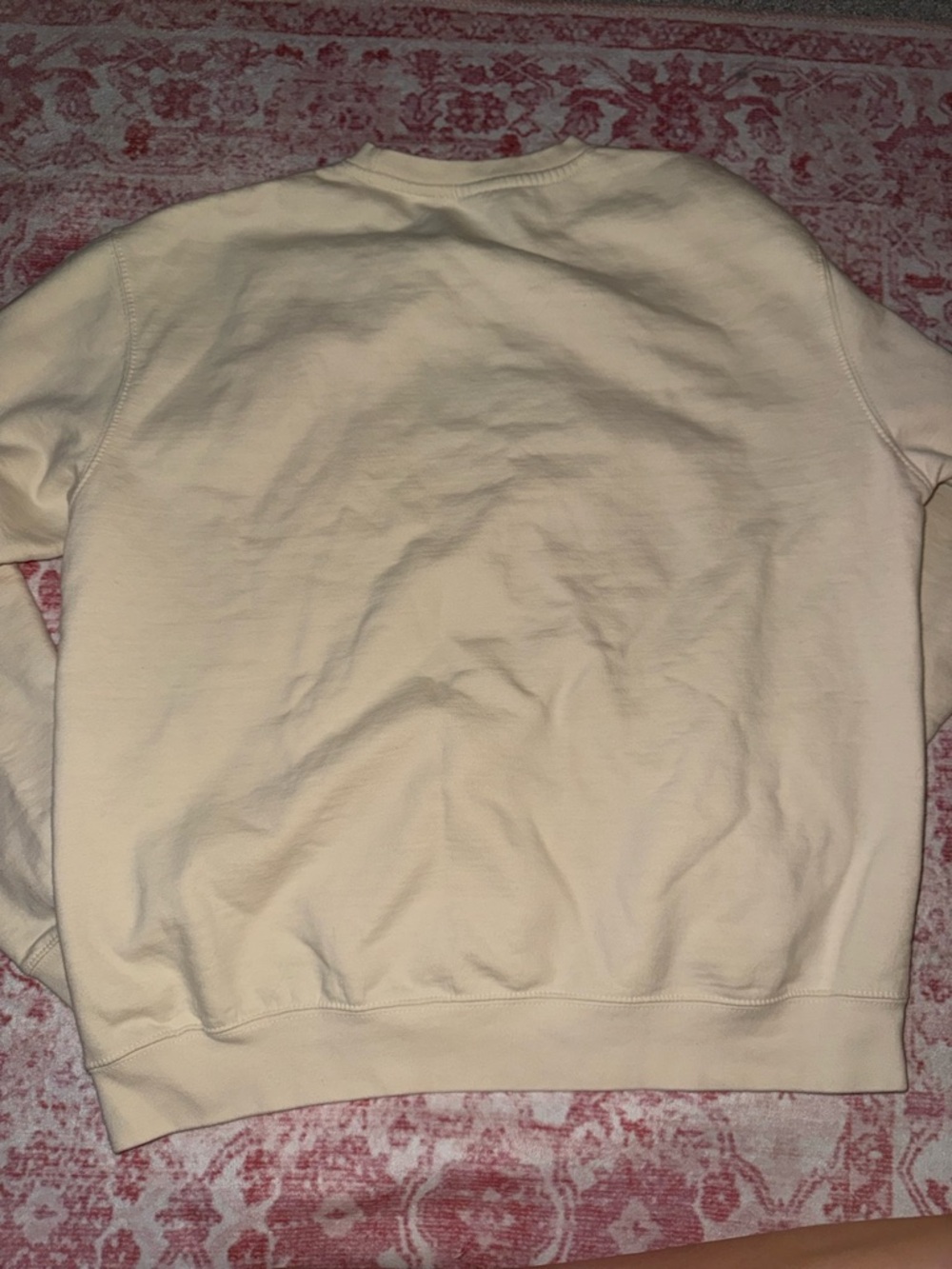 Cream Crewneck Sweatshirt - Picture 2 of 2